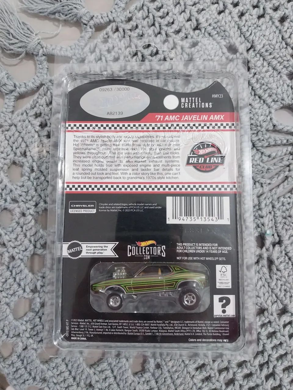 RLC Hot Wheels AMC Javelin AMX - Foto 2