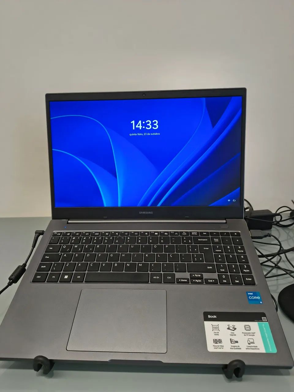 Notebook Samsung Book Intel Core i5-1135G7 Windows 11 Pro