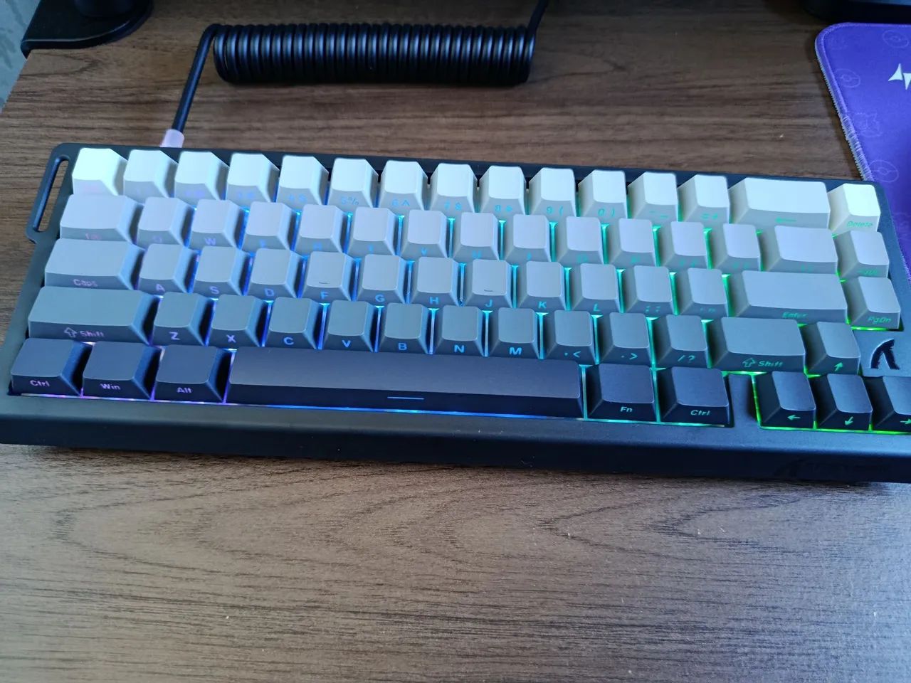 ATTACK SHARK X68HE - (NOVO SEM USO)TECLADO MAGNÉTICO  - Foto 2