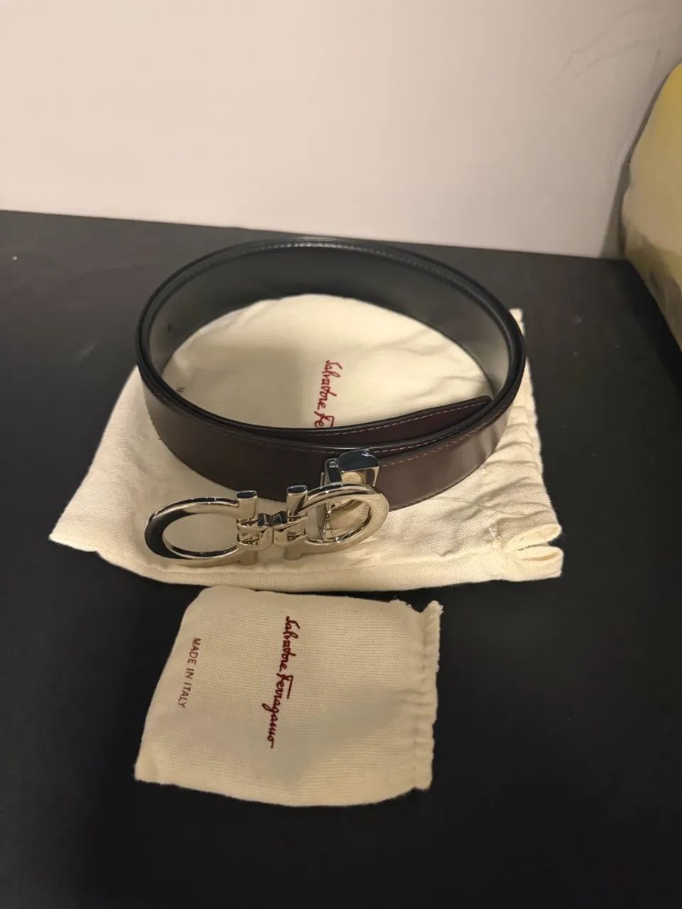 Cinto Ferragamo Reversível (duas cores) - Foto 3