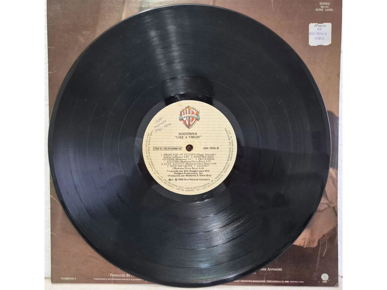 Lp Vinil Madonna Like a Virgin - Foto 3