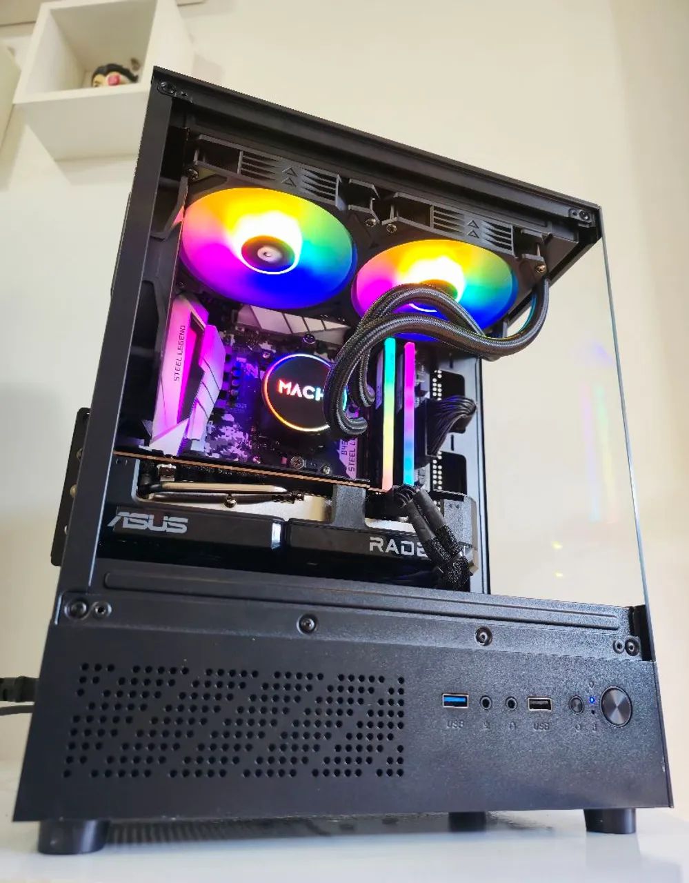 PC GAMER, RX 7600. - Foto 4