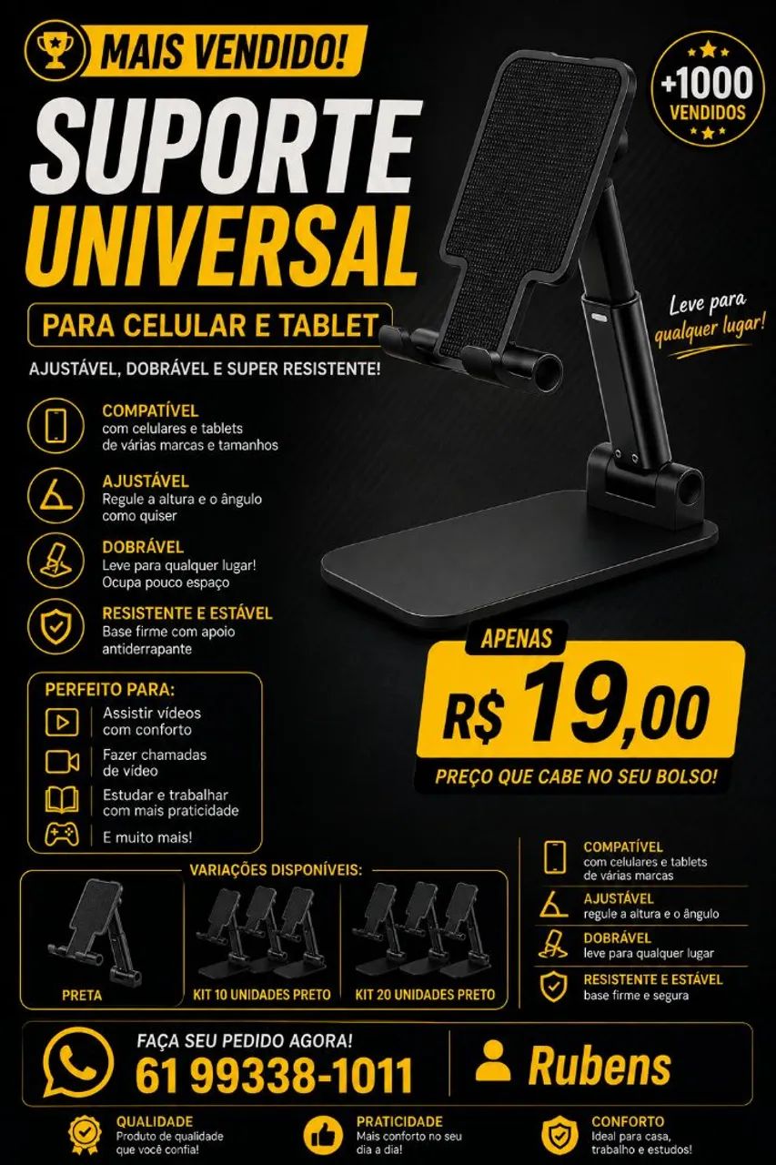 Vendo um Suporte de celular 