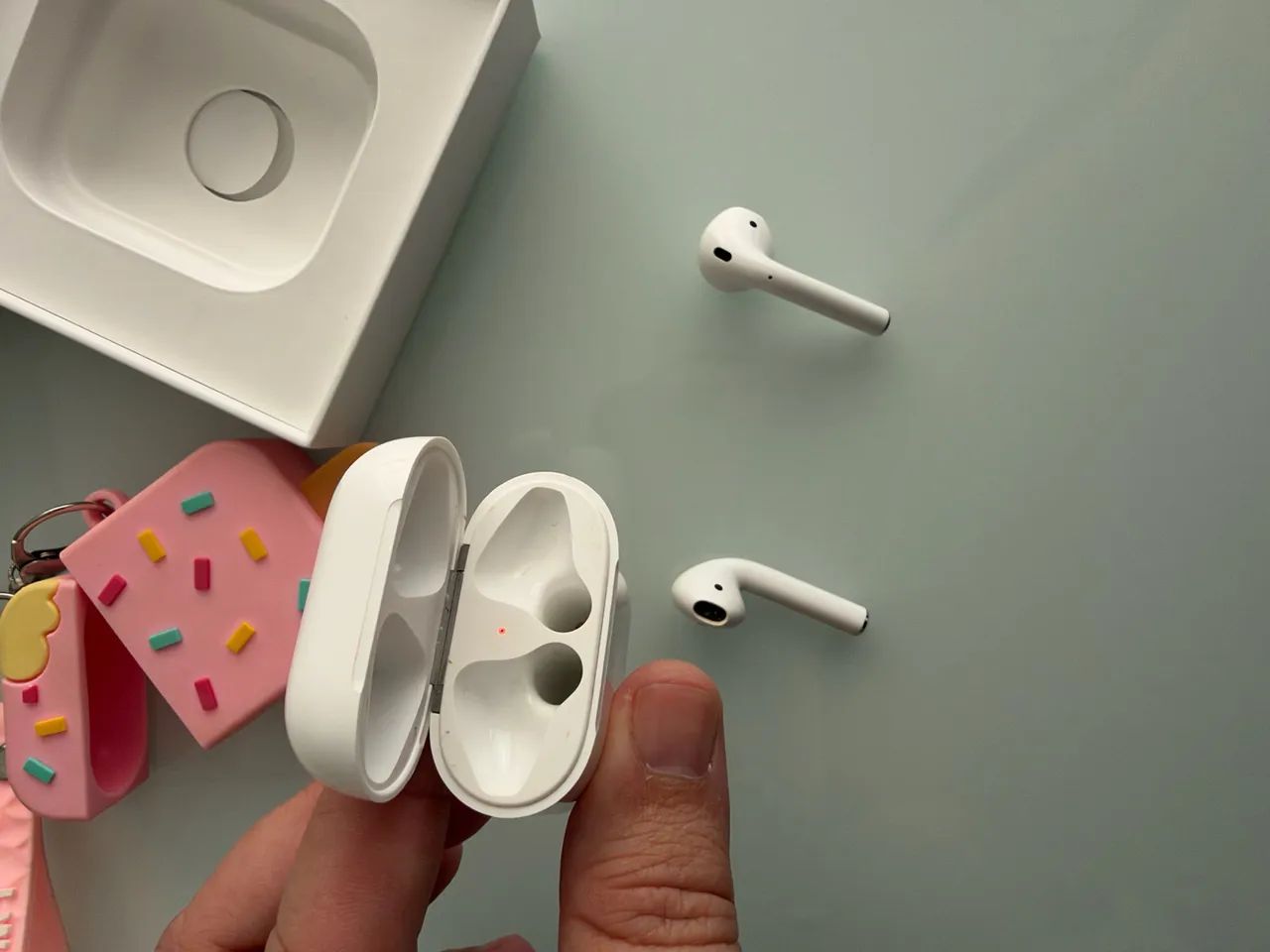 AirPods 第二世代　海外版 Apple AirPods 2° geração A2031 Original - Fones de Ouvido - Vila