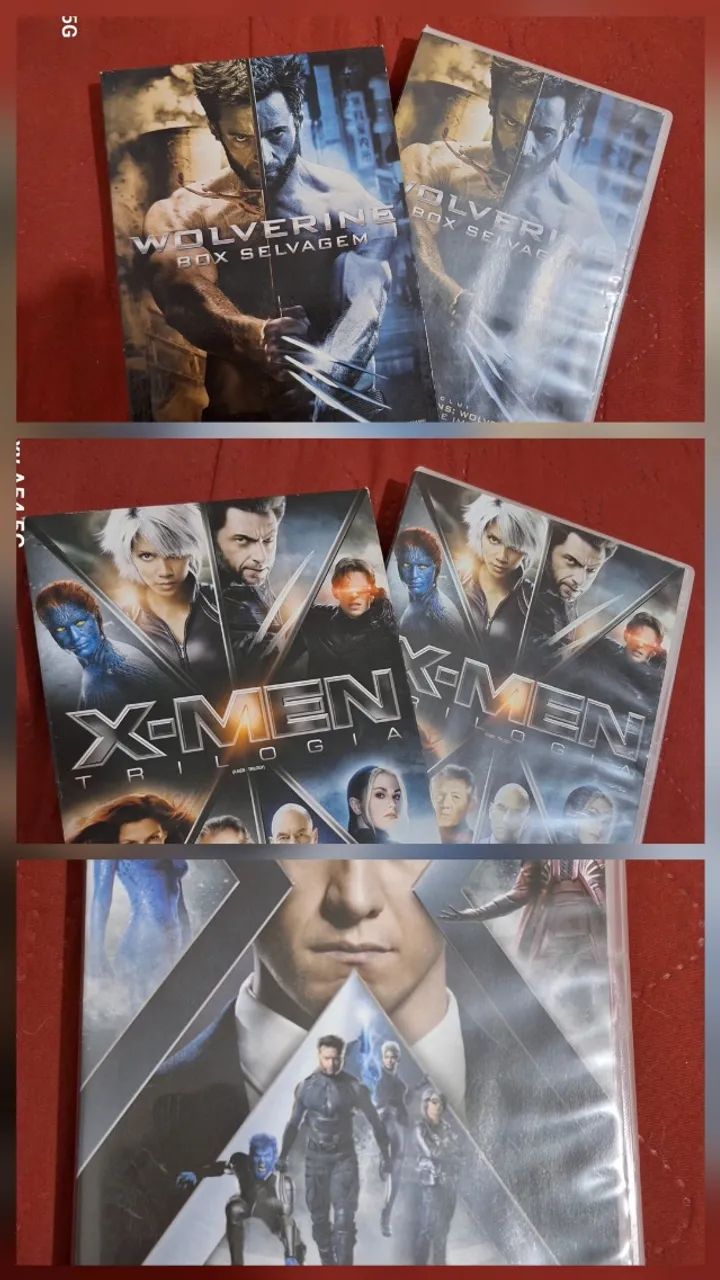 Coleção X-Men: A saga - 8 Dvds - Peças e Acessórios para TV - Vila