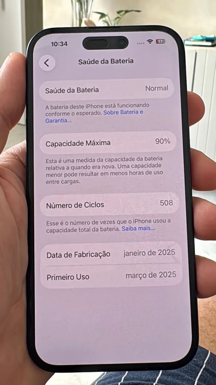 Iphone 15 Black 128g novíssimo! - Foto 5