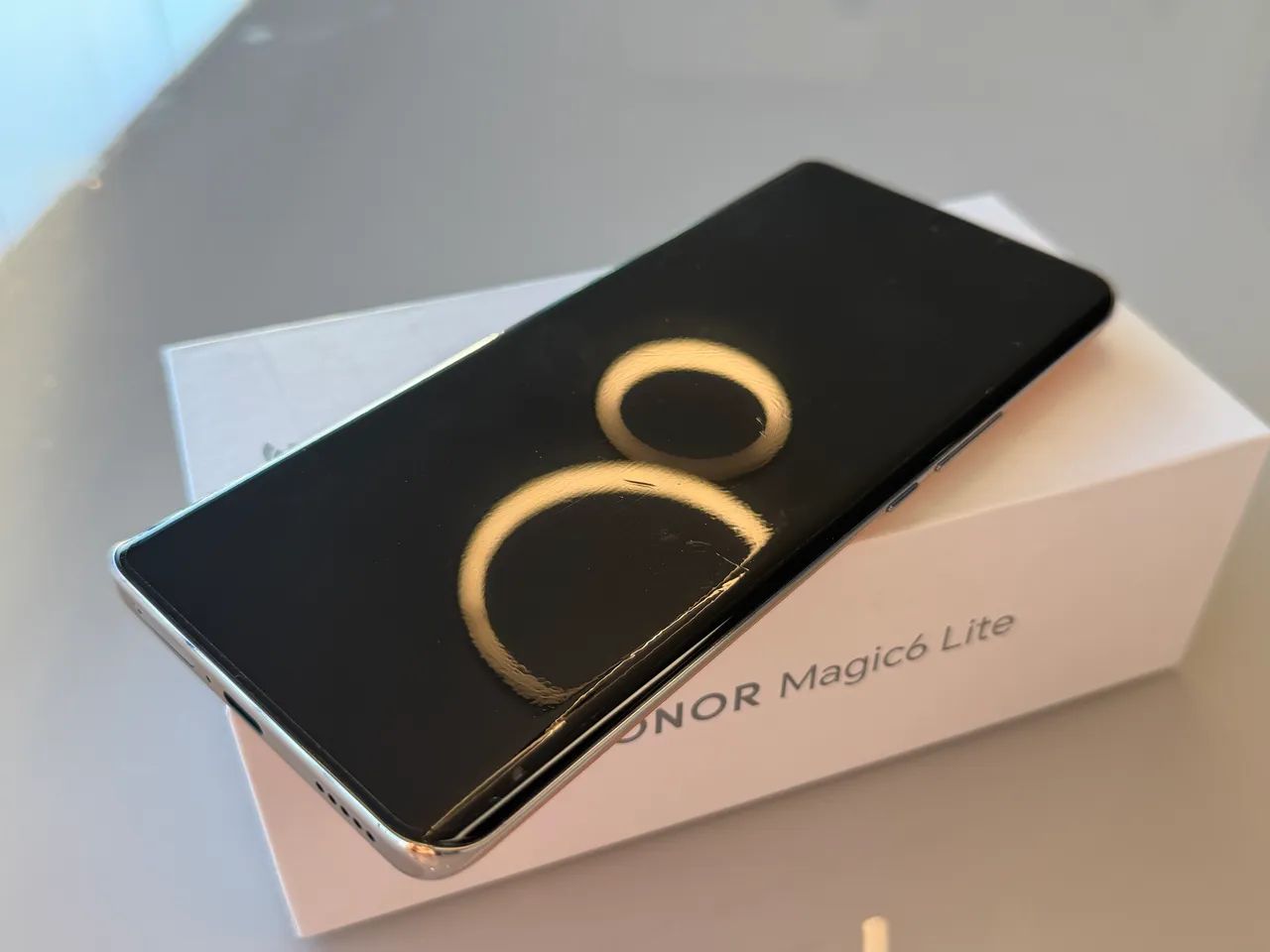 Honor Magic 6 Lite 5G 256GB Couro Laranja - Foto 4