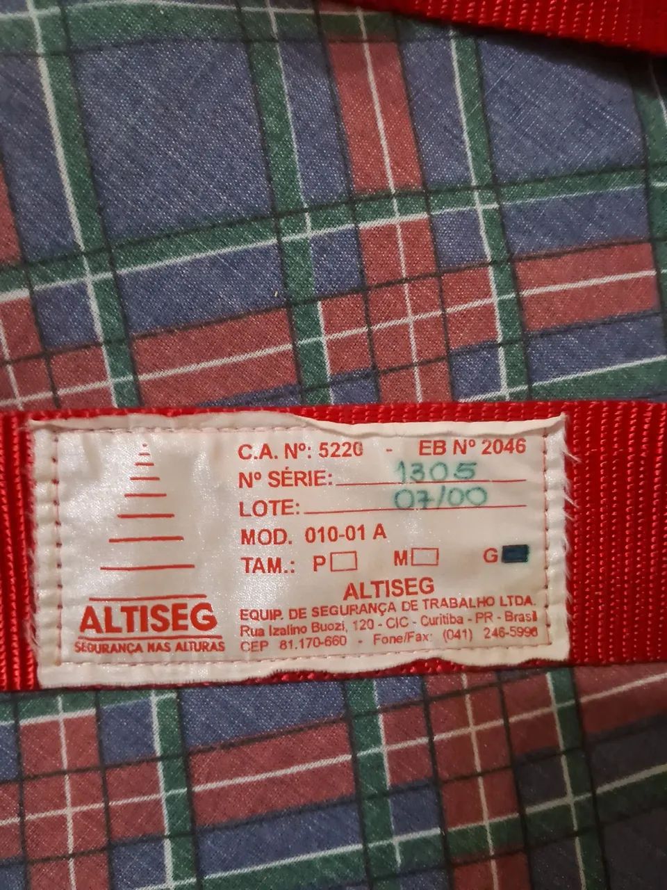 Cinto Altiseg tamanho G - Foto 3