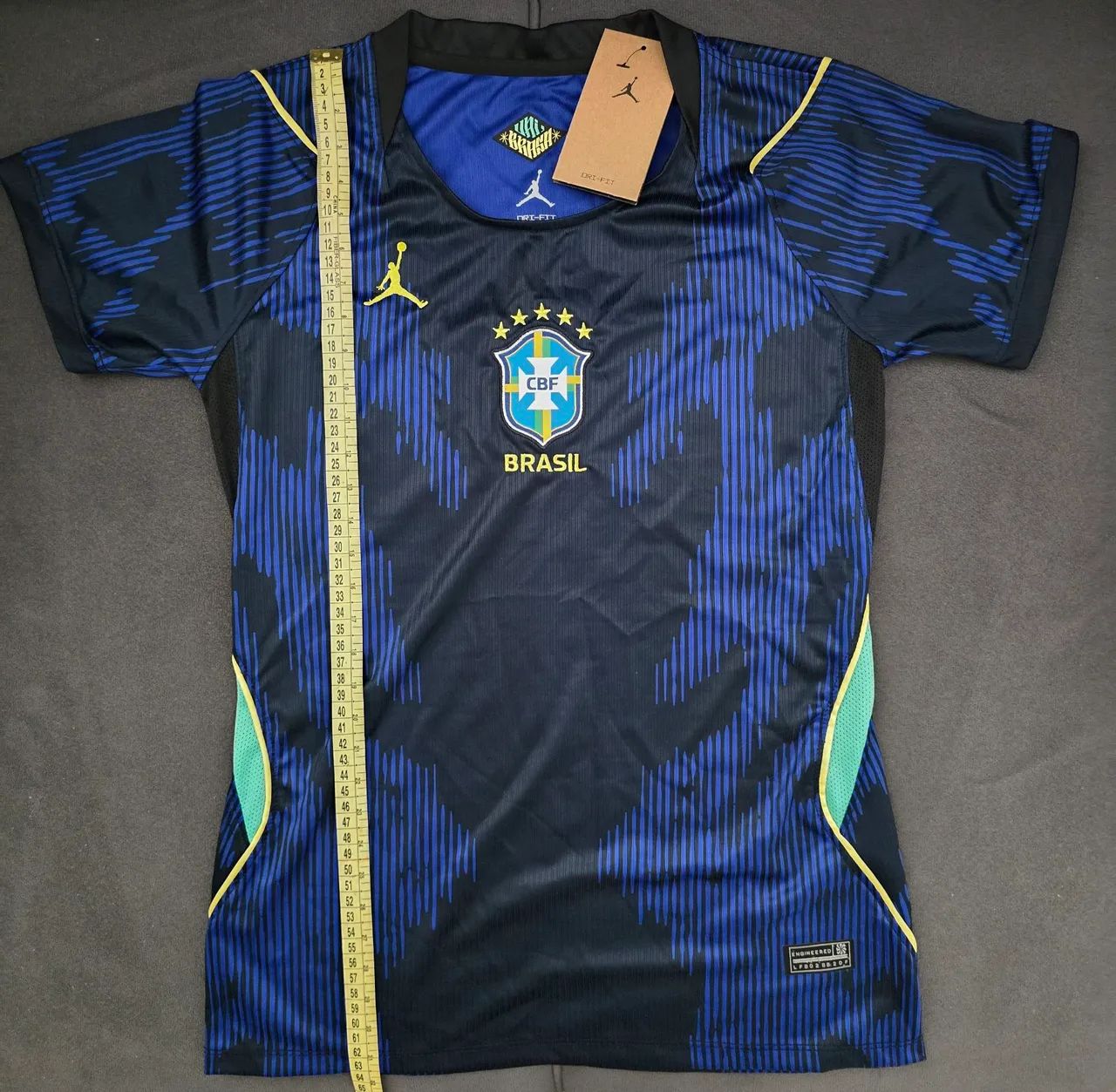 Camisa Brasil Jordan Feminina