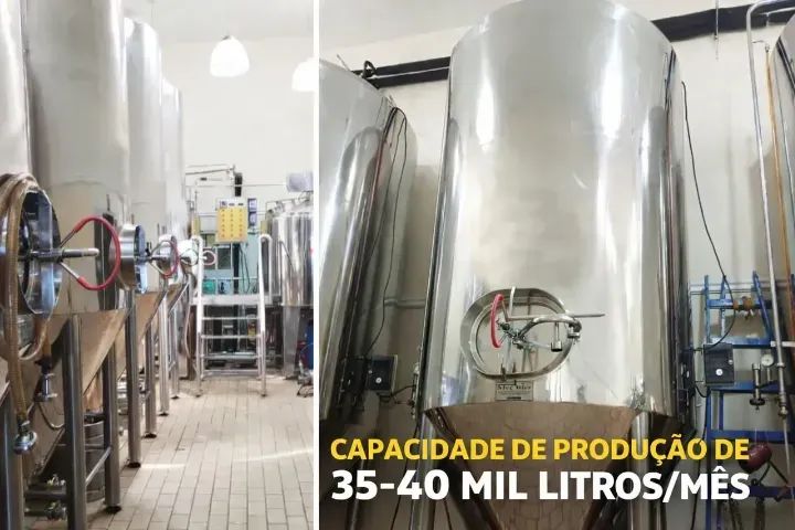 Cervejaria profissional completa pronta para operar - Foto 2