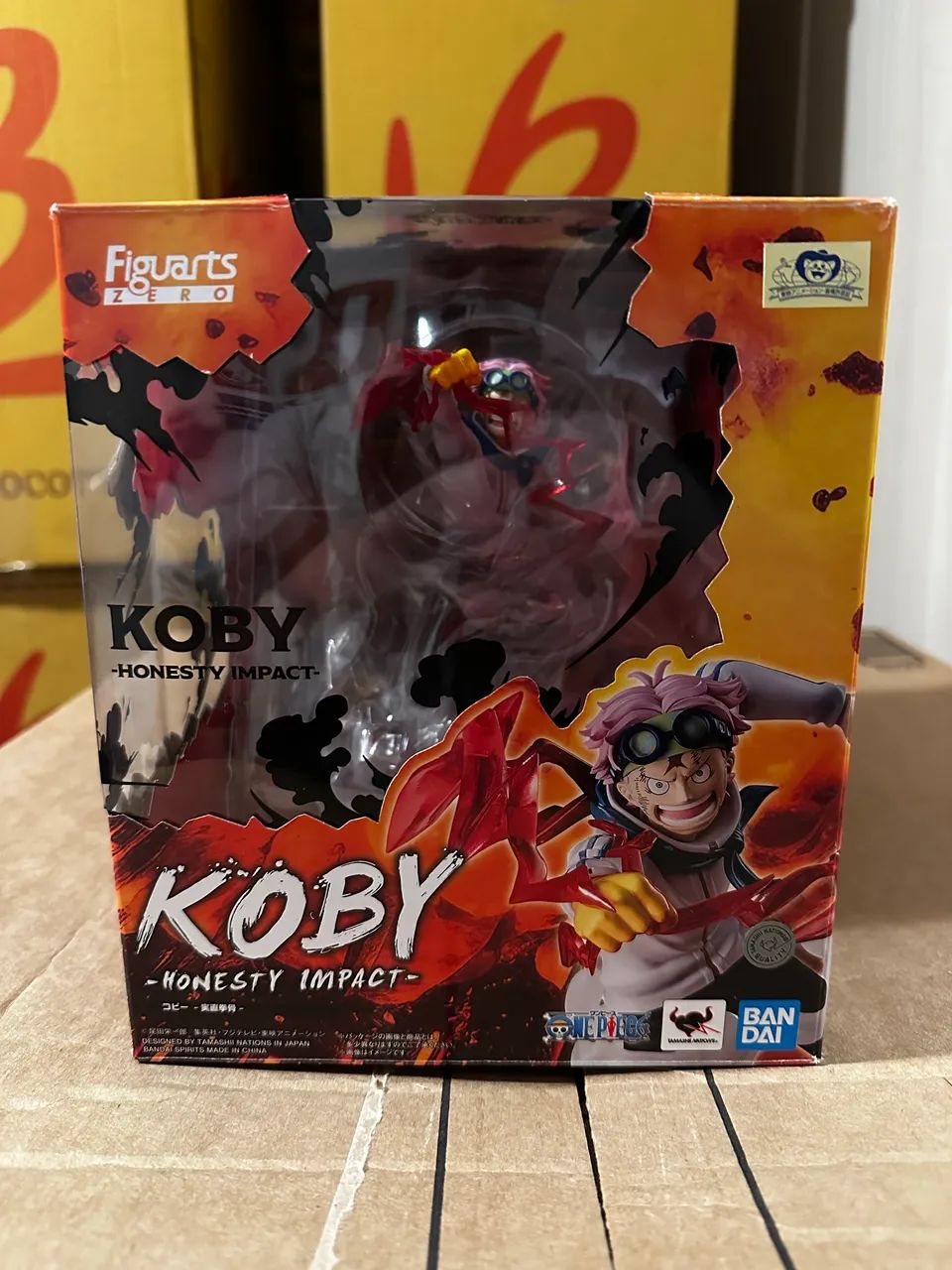 Bandai figuarts zero- one piece- koby honest impact extra battle