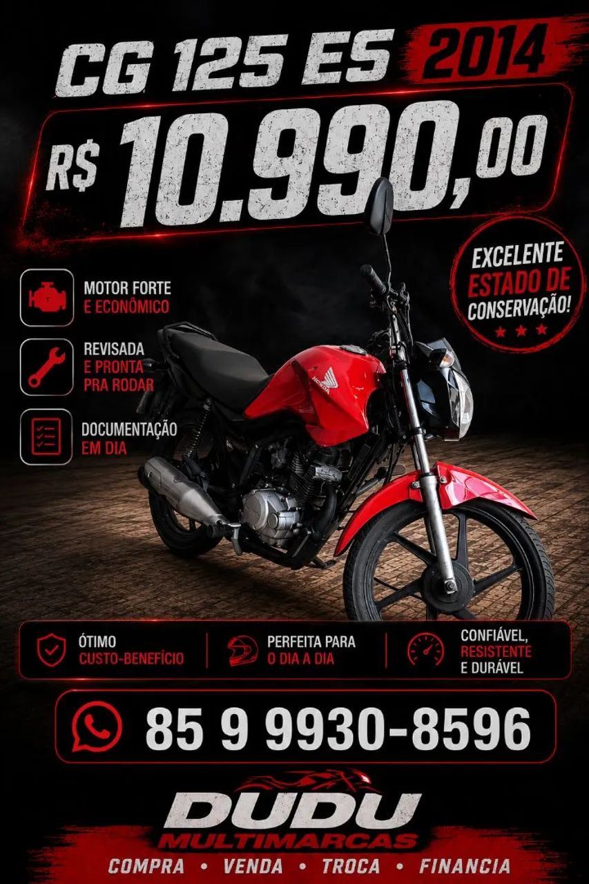 HONDA CG 125 ES 2014