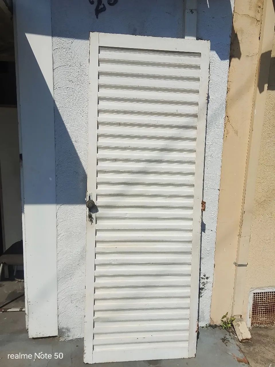 Porta de aço com fechadura e chave! - Foto 2