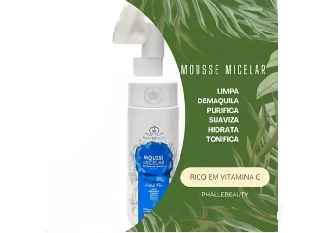 Mousse Micelar Phállebeauty 150ml - Val 06/2026