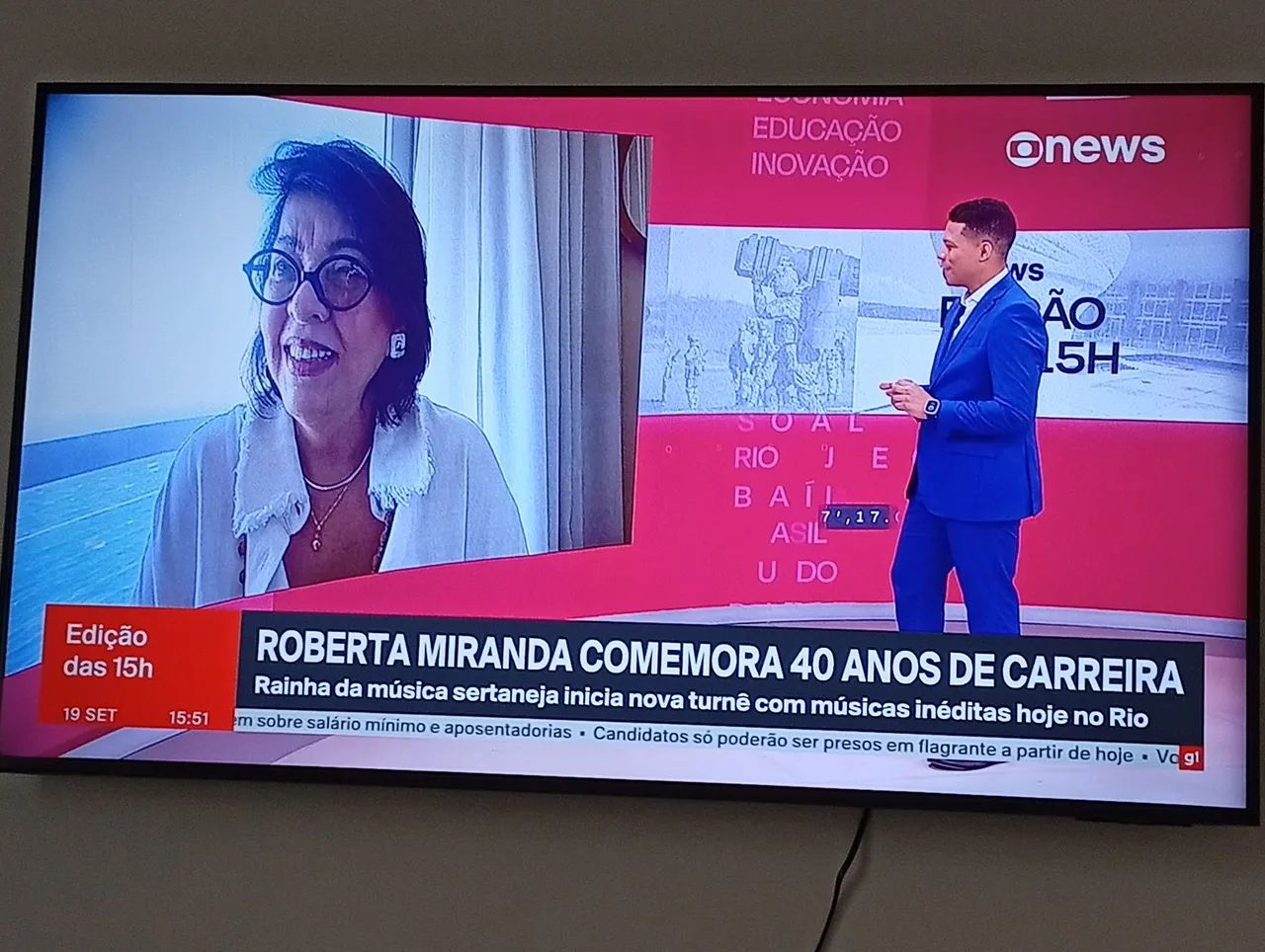 Smartv Samsung 50 polegadas 4K  - Foto 3