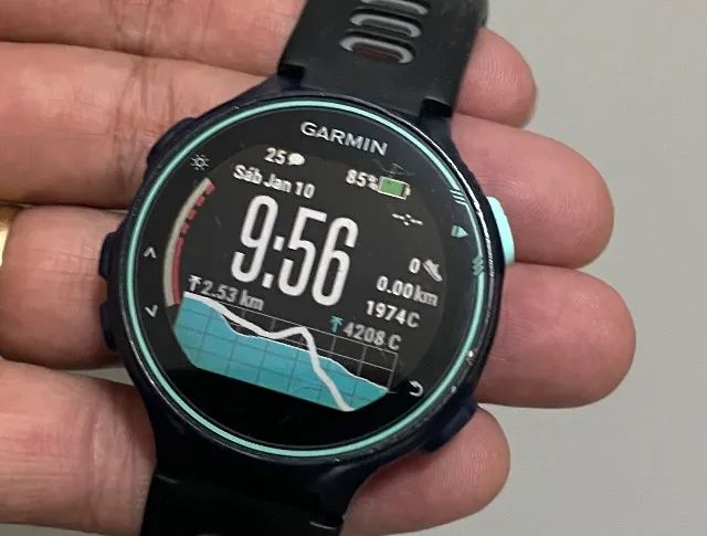 Relógio Triatlo Garmin Forerunner 735XT GPS - Foto 2