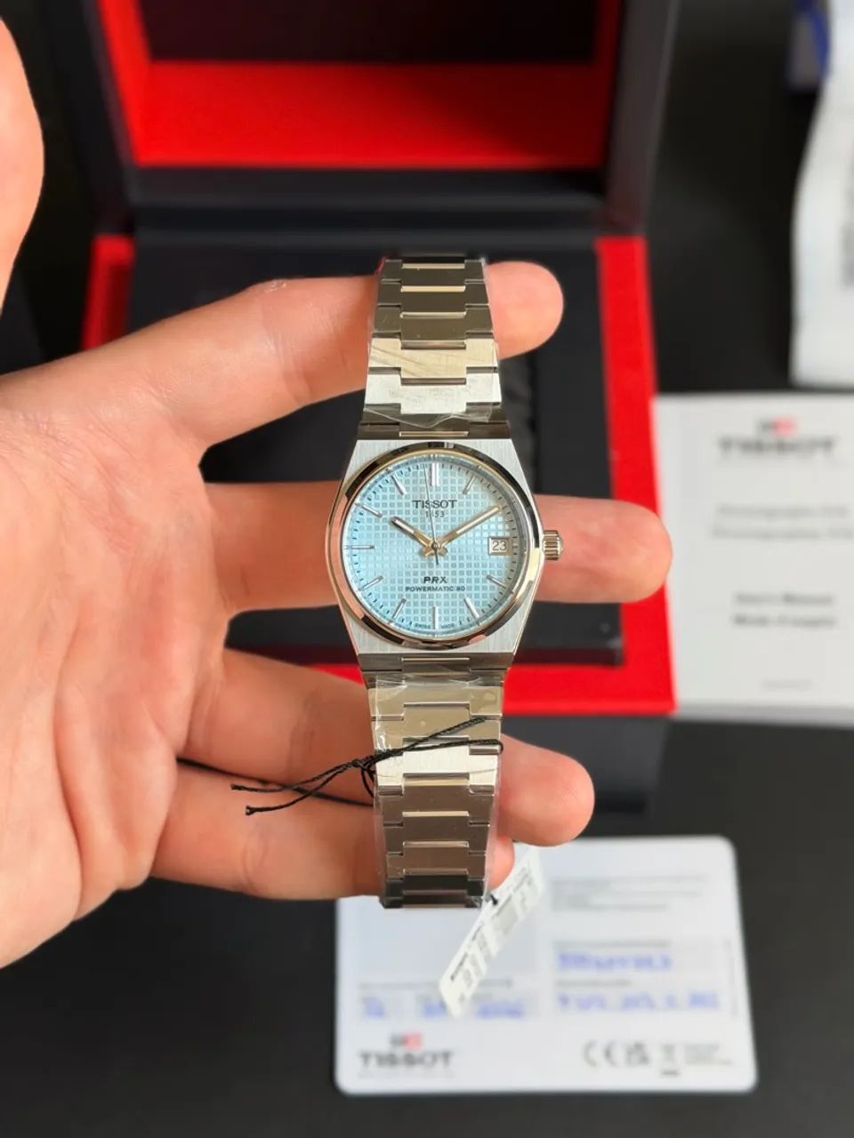 Relógio Tissot PRX 35mm - Tiffany - Foto 4