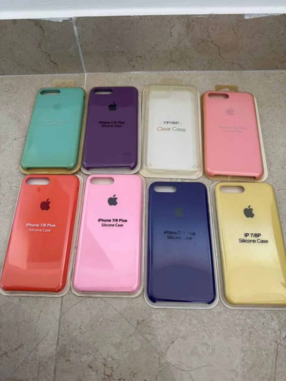 Todas as Capa Silicone iPhone 7/8 Plus 