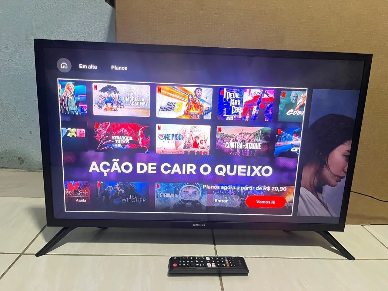 Tv Samsung smart 32 perfeita - Foto 3