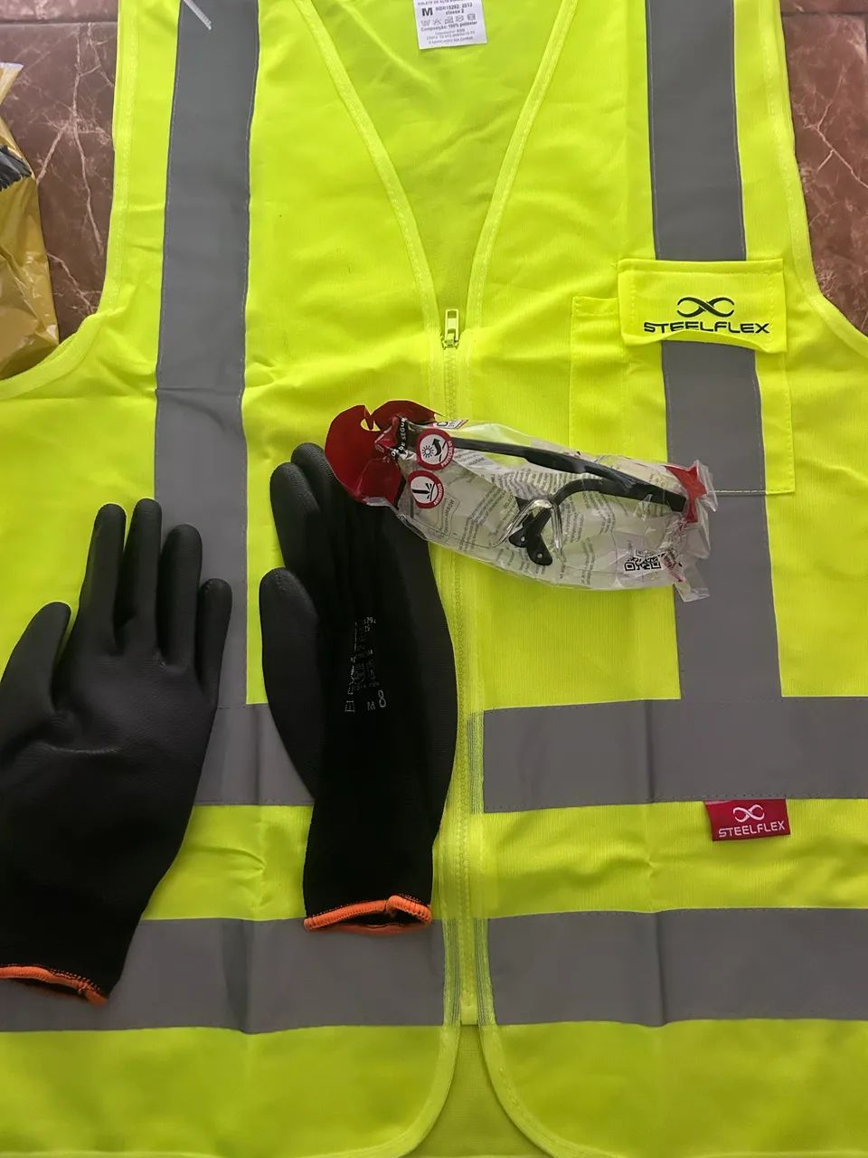 Kit colete para entregador 