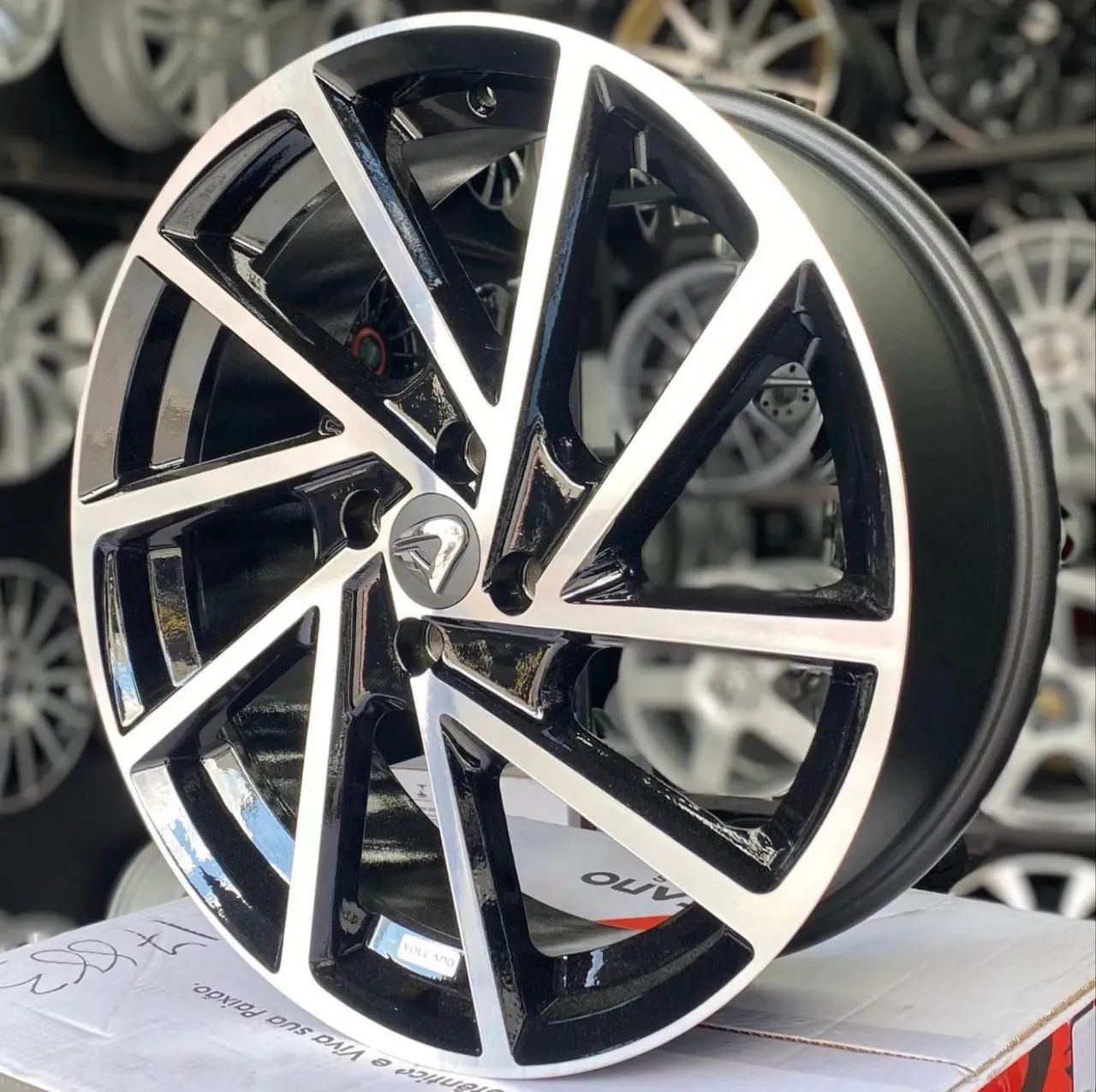 Roda volcano Rseven aro 20 nova 