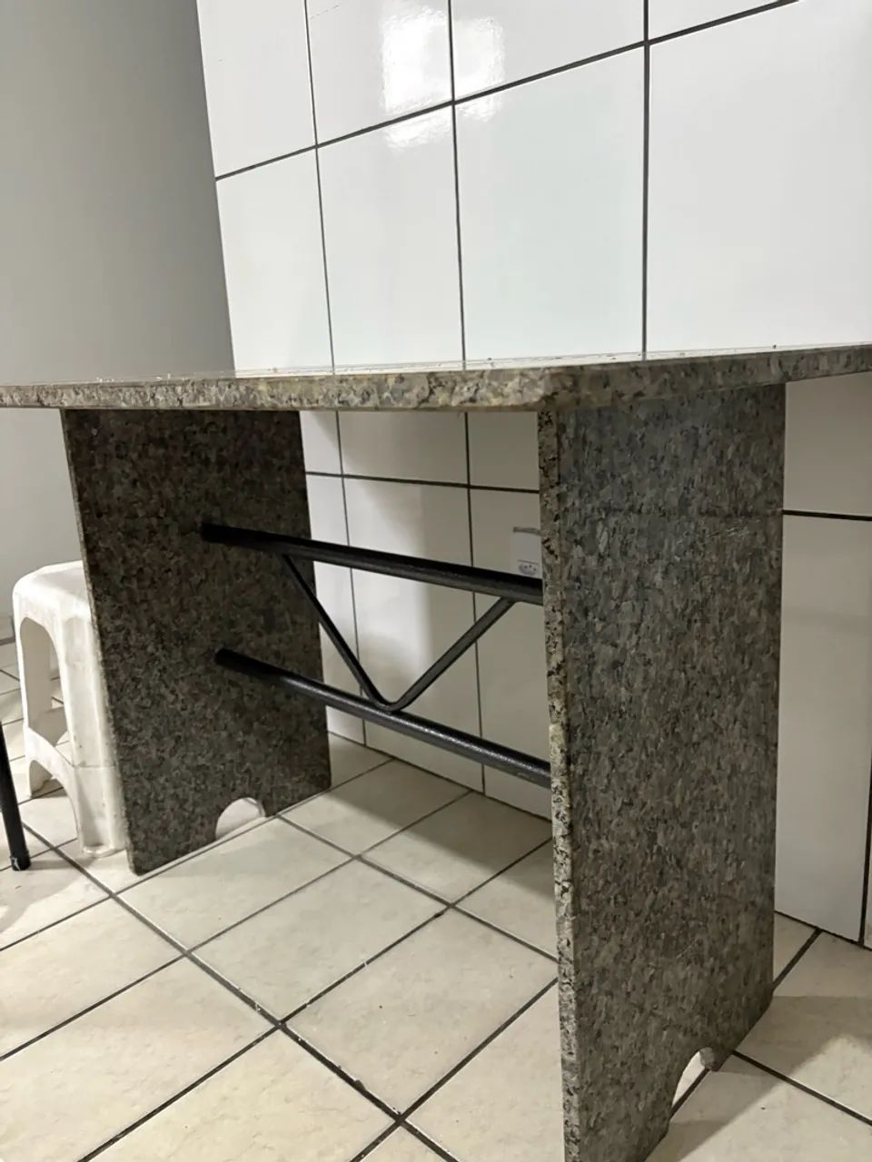 MESA DE GRANITO CINZA - Foto 2
