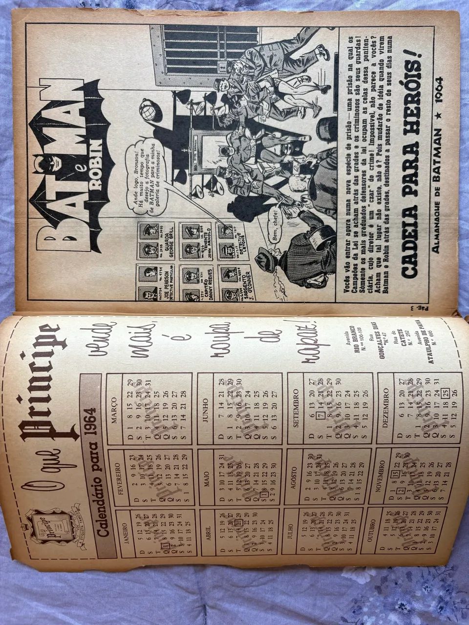 Almanaque Batman 1964 Ebal - Foto 2