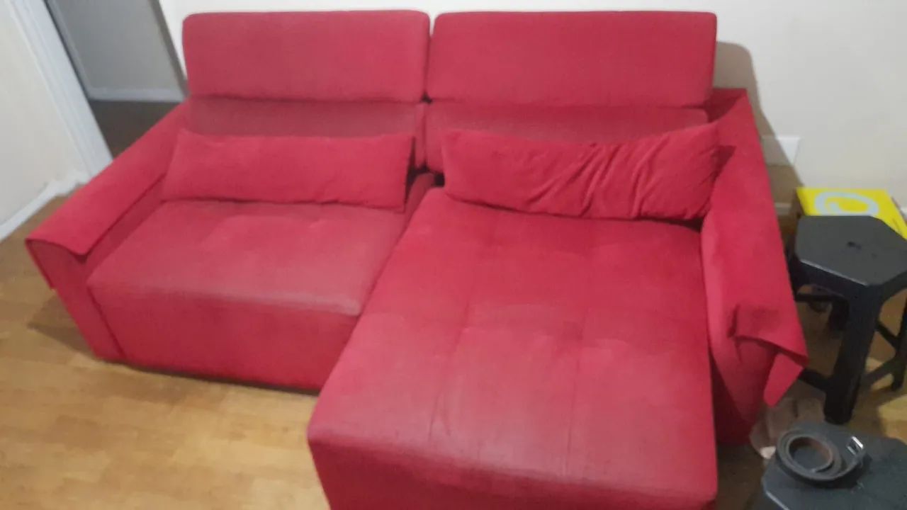 Sofá cama retratil 3 lugares - Foto 3