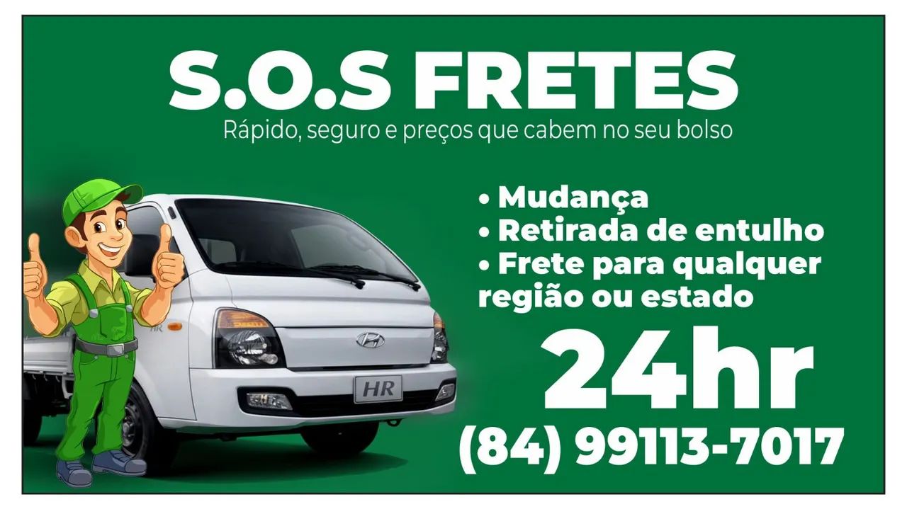 Serviços e mudanças, é retirada de entulhos...