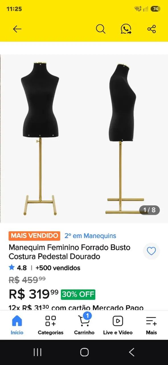 Vendo  cabides/ maniquim  - Foto 4