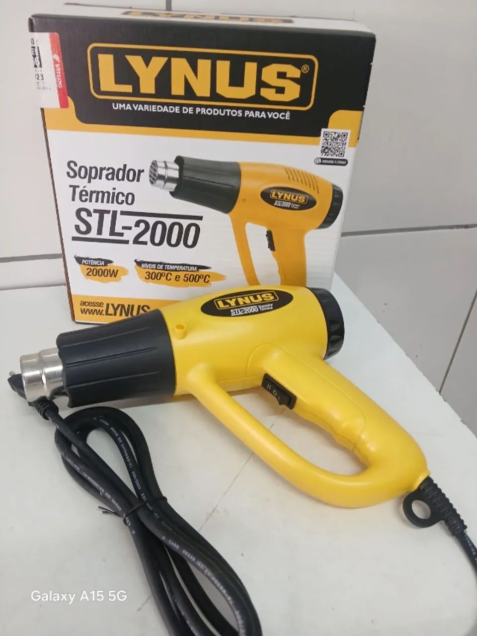 soprador termico 2000w 220v lynus entrega gratis