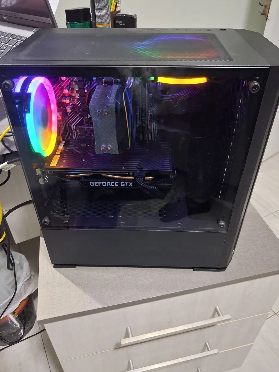 Pc gamer i5 10 com GTX 1660 super 32gb ram - Foto 4
