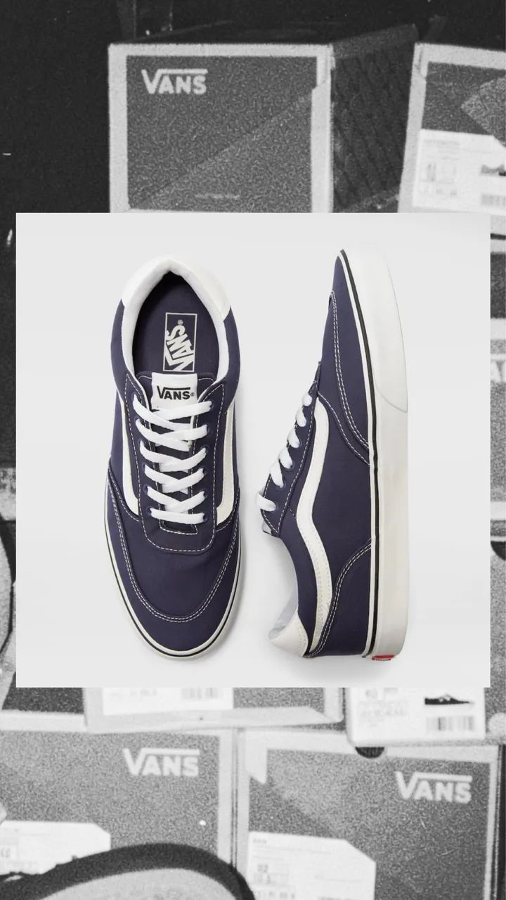 Vans azul tamanho 40  - Foto 4