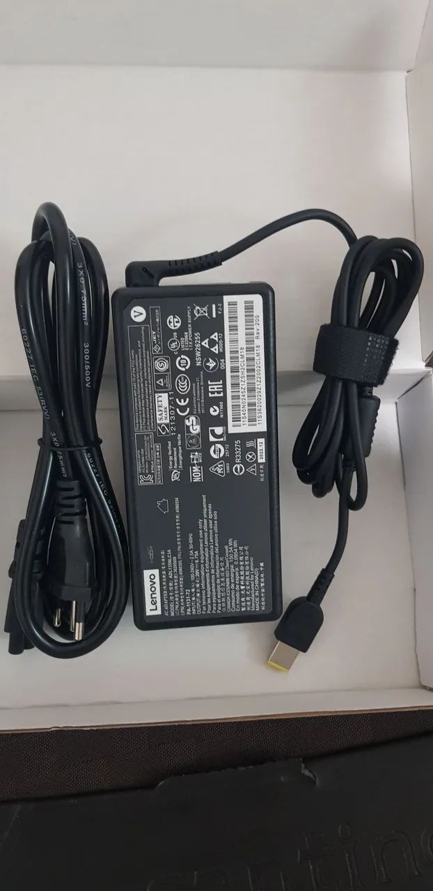 Fonte 135W pra notebook Lenovo gaming  - Foto 2