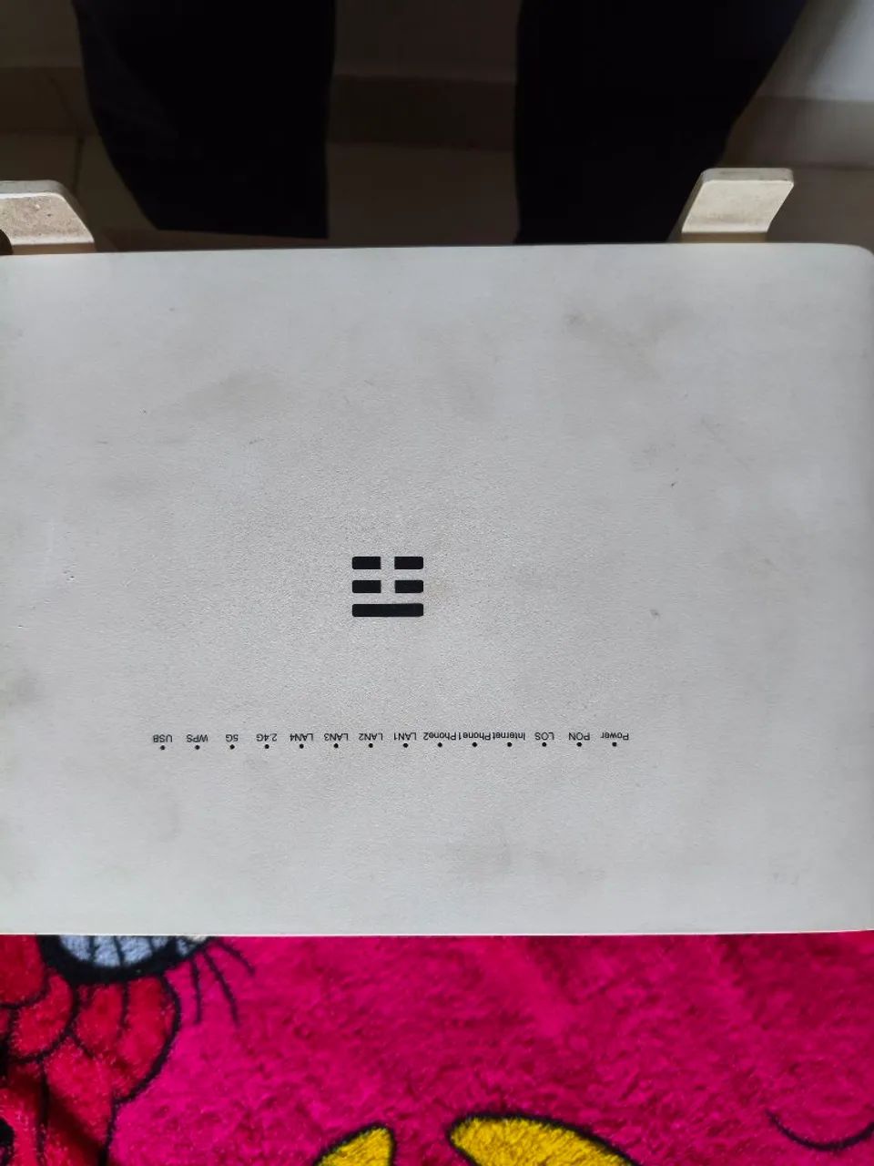 Modem roteador de fibra