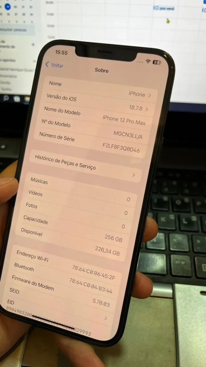iPhone 12 Pro Max 256gb - muito EXTRA - Foto 2