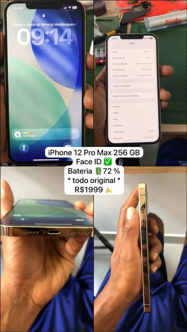 iPhone 12 pro Max 256g