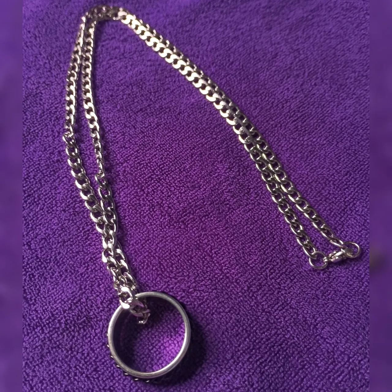 Colar Masculino Aço Inox com Pingente Giratório  - Foto 5