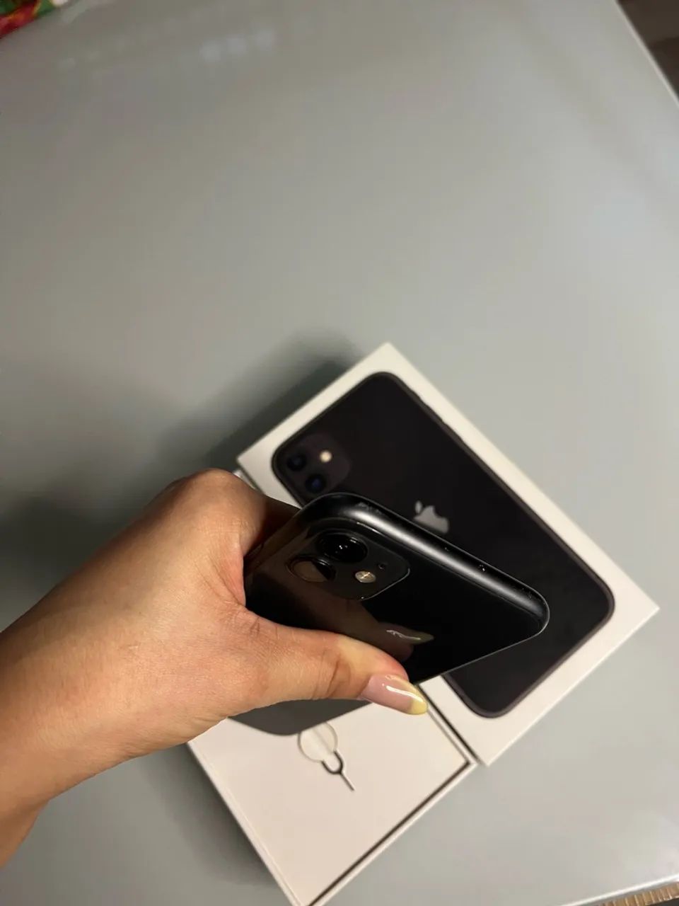 IPHONE 11 PRETO 128GB COM NOTA E CAIXA PRÓPRIA  - Foto 4