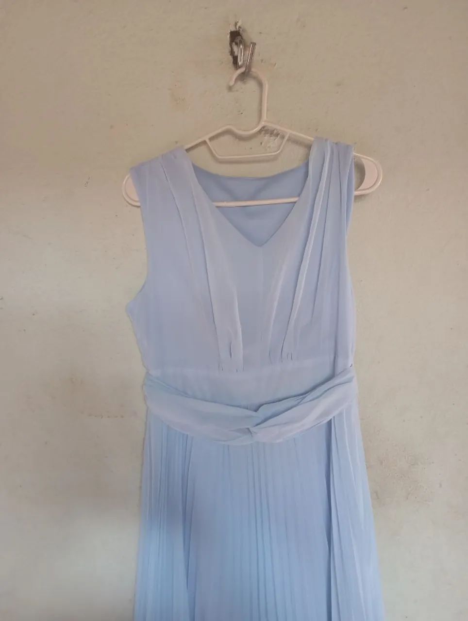 Vestido azul bebê 