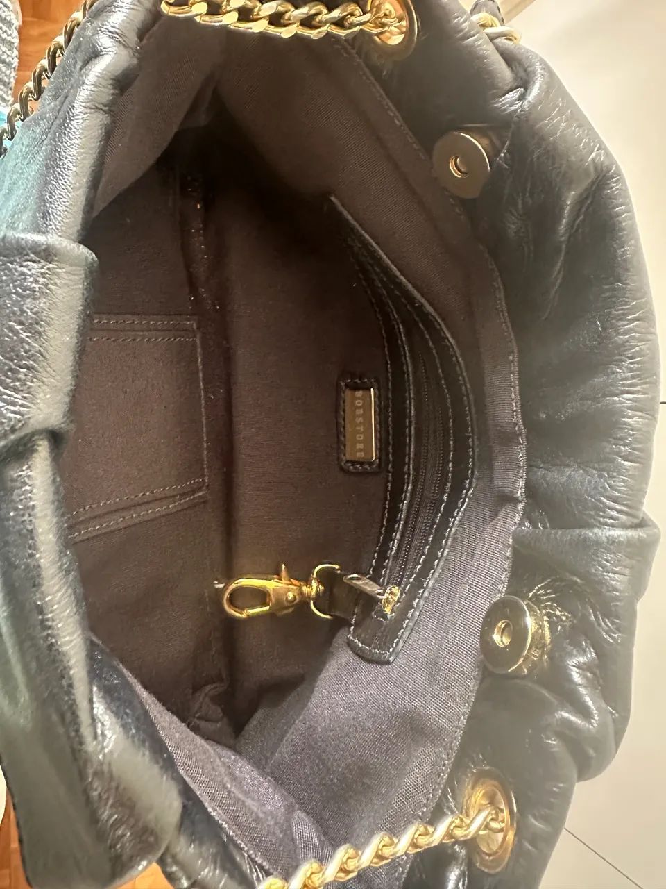 Bolsa couro legítimo bobstore - Foto 3