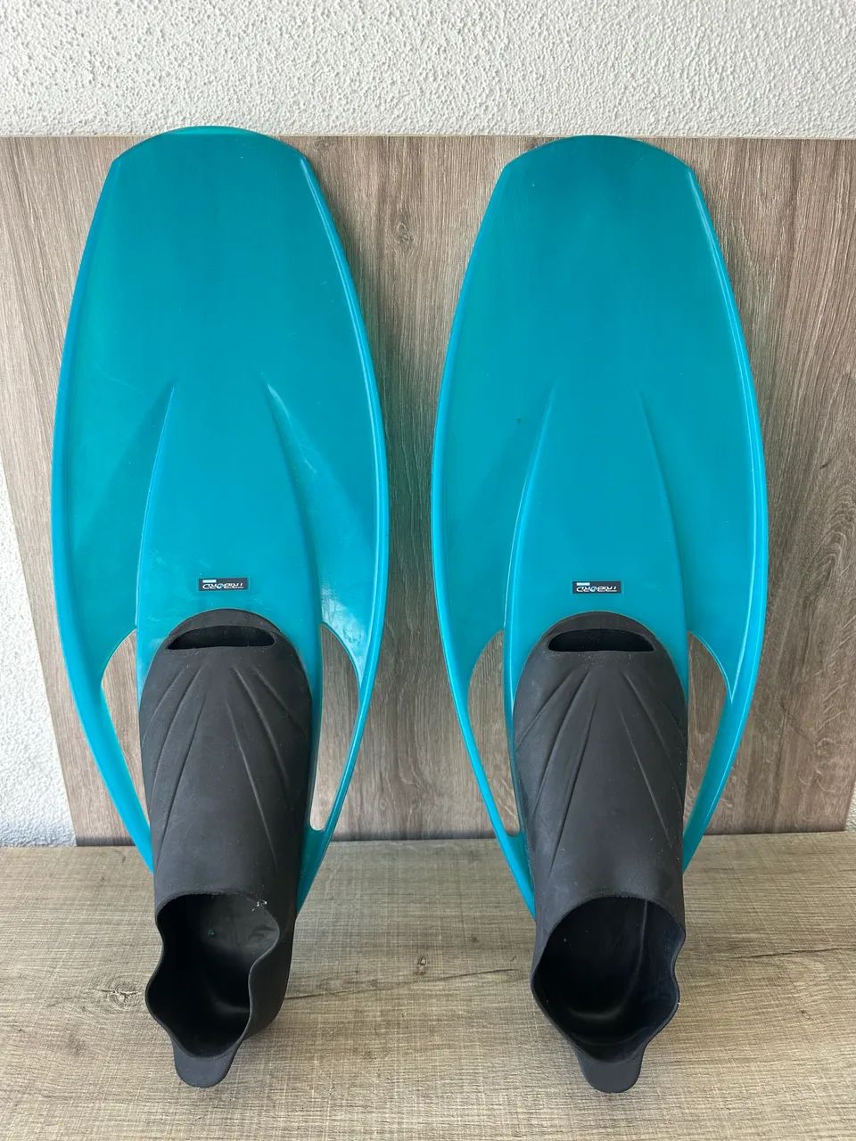 nadadeira pé de pato decathlon Triboard impecável difícil achar número !  Campinas cambuí  - Foto 2