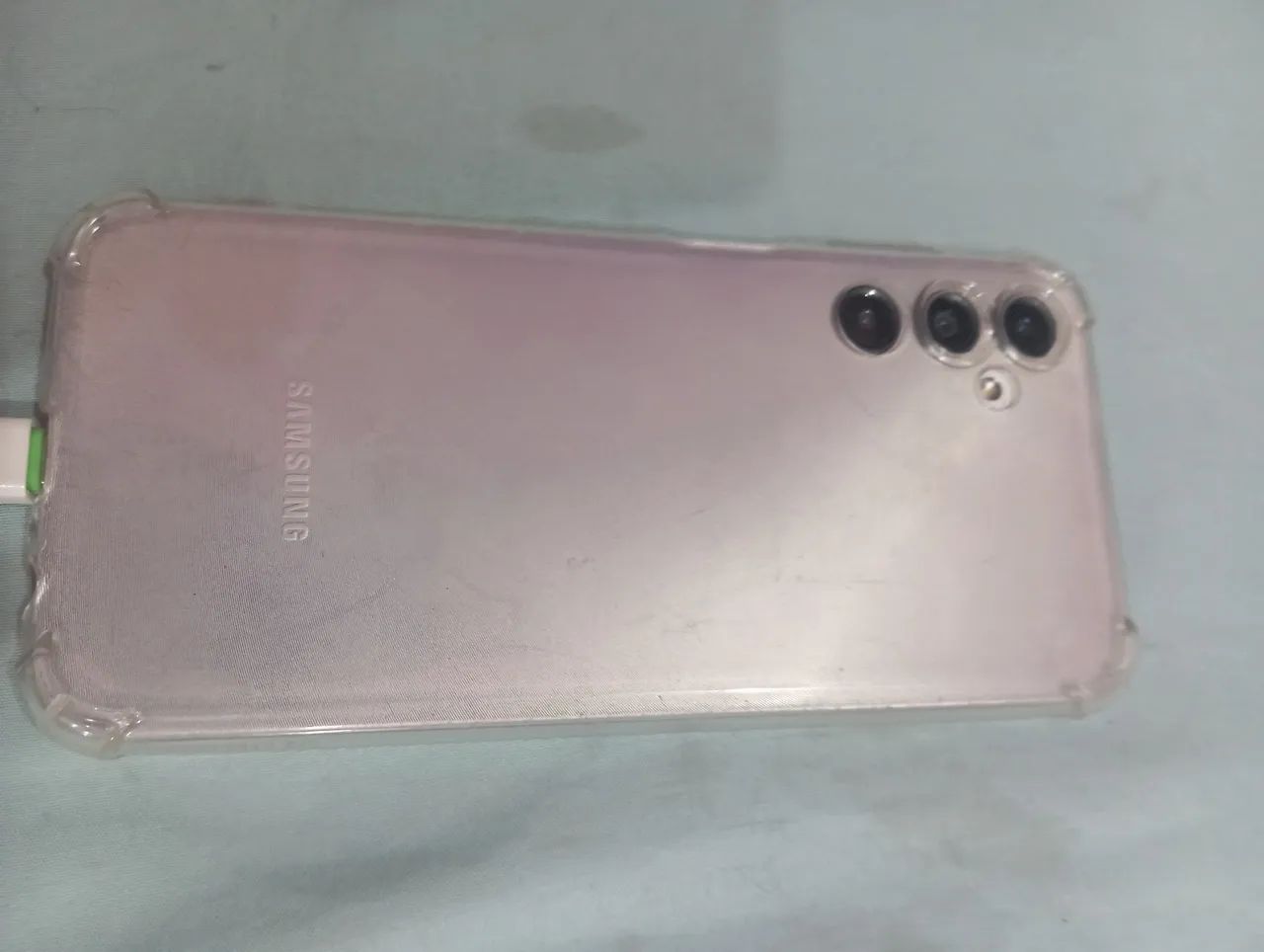 Smartphone Samsung Galaxy a14 5g 128gb 4 de ram usado com capa e película m - Foto 5