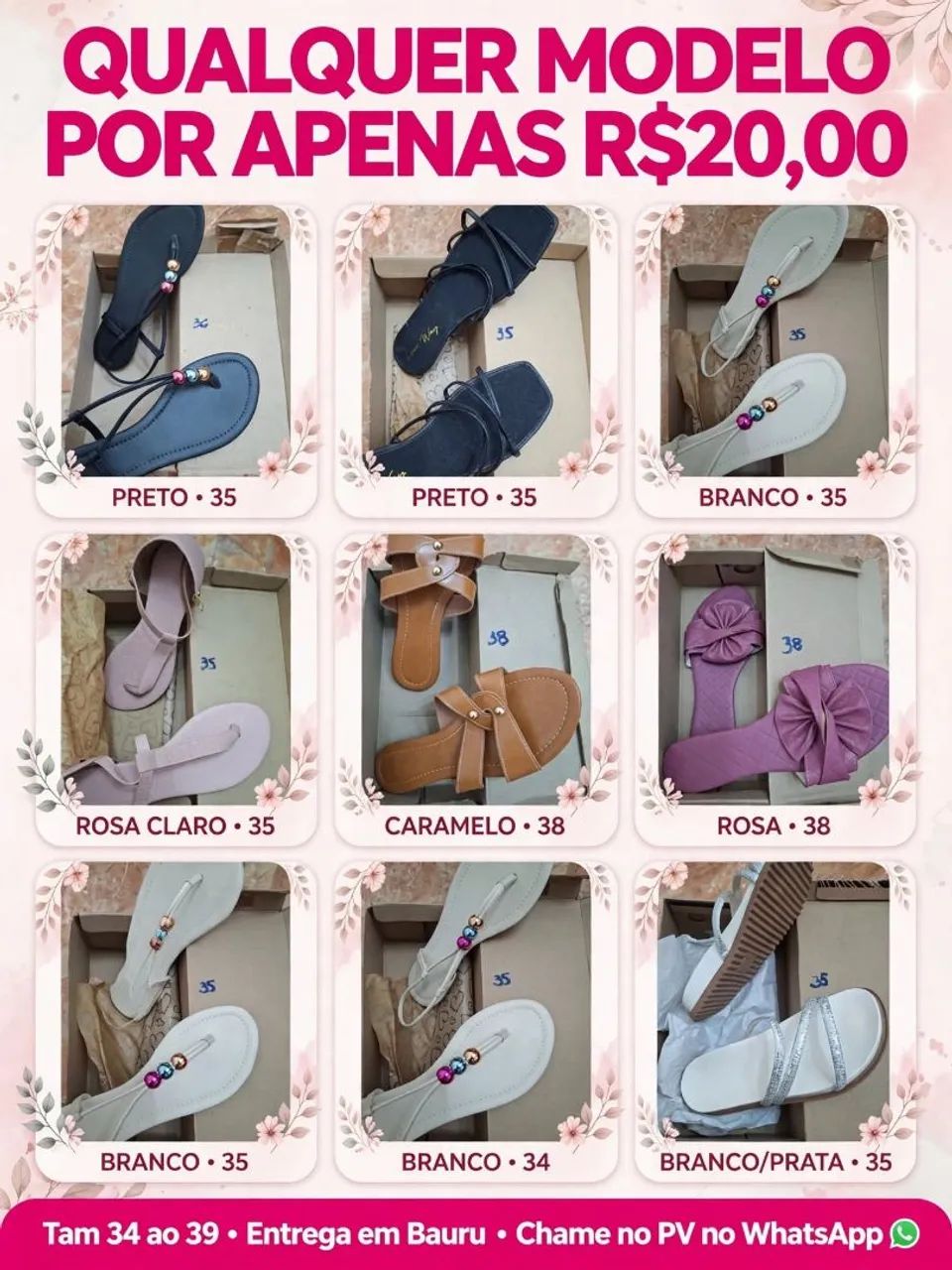Sandália feminina  - Foto 3