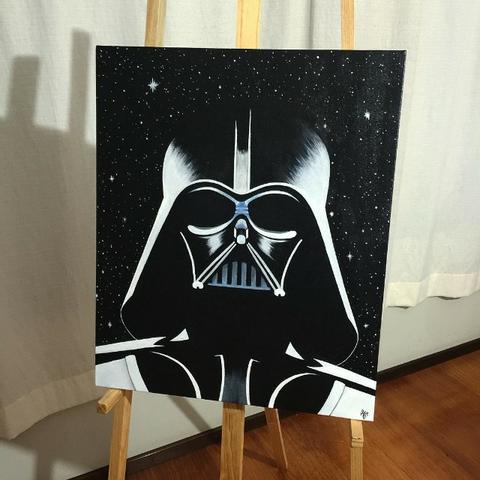 Darth Vader Pintura em Tela