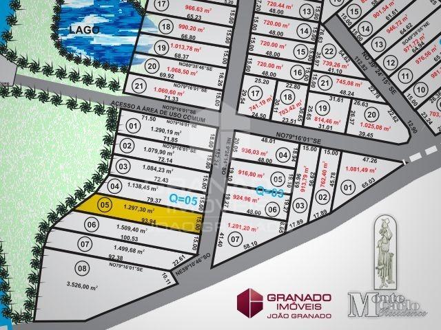 Terreno 120 mil l 1.299m2 l Condomínio Monte Carlo | - Foto 5