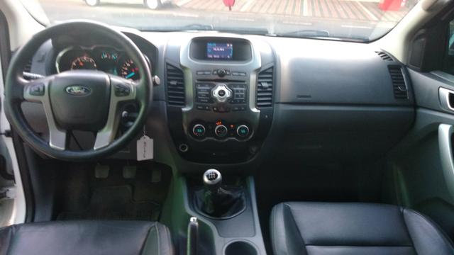 Ranger XLT Cd2 - 4x2 - 2.5 - Branca - Flex -2015- Completa !!! - Foto 10