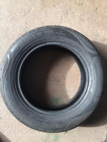 Pneu 185/65r15 Continental usado - Foto 2