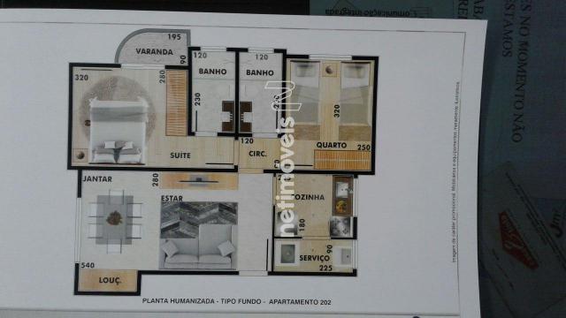 Apartamento à venda com 2 dormitórios em Vila ermelinda, Belo horizonte cod:769616 - Foto 6