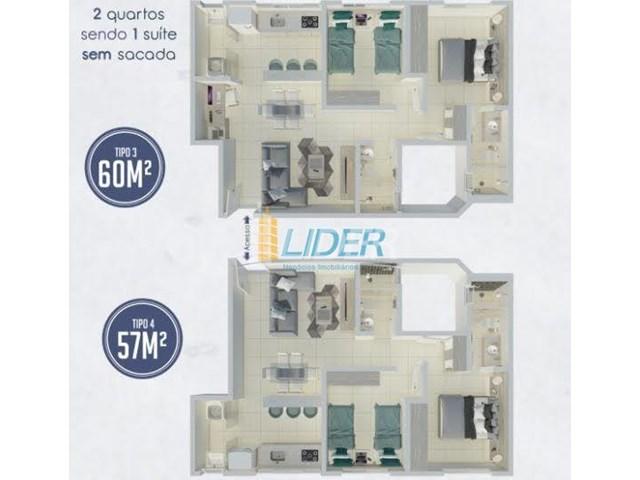 Apartamento à venda com 2 dormitórios em Segismundo pereira, Uberlandia cod:21465 - Foto 5